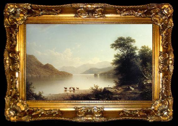 framed  Casilear John William Lake George, ta009-2